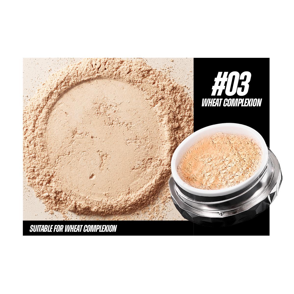 

MAFFICK Невесомая Стойкая Фиксирующая Пудра: Матовая, Водостойкая, Осветляющая, Маскирующая, Нежная для кожи Рассыпчатая пудра. 9g