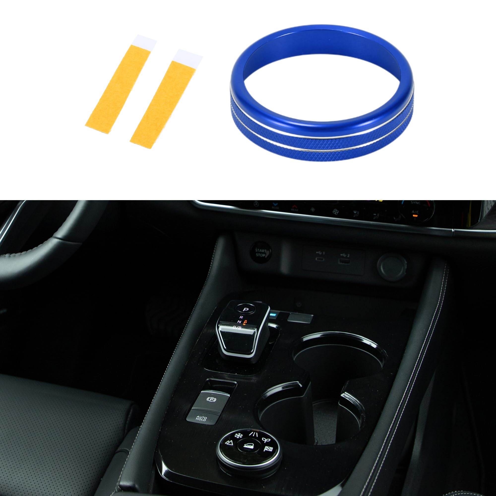 

INFINAUTO AC Air Conditioner 4WD Drive Mode Control Switch Knob синий