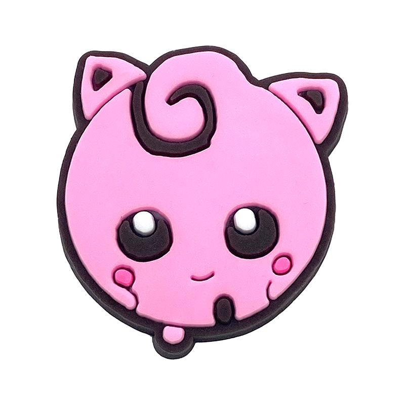 Puha Gumi Pokémon Virágos Klumpa Cipőcsatok