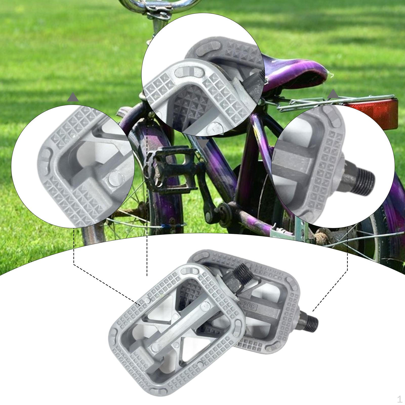 

2Pcs Kids Bike Pedals Child s Lightweight Stable Universal Simple Installation Cycling Foot