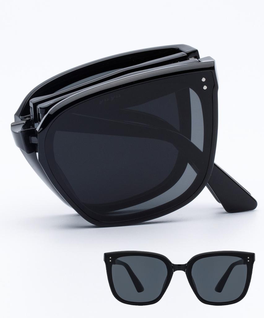 Likkeullou Rc Pirpir Folder Sunglasses Black