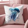 Sea Animal Turtle Coral Cushion Cover Multi-Scene Pillow Cover for Home & Car - Reversible, Soft & Durable for Daily Use