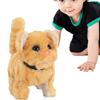 Walking Wagging Tail Electronic Plush Toy Interactive Interactive Kitten Toy  Children