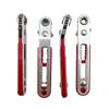 Multifunctional Two-Way Ratchet Screwdriver Set Alloy Steel Angled Corner And Right-Angle Tools Screwdriver With Bits