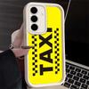 Phone Case for Samsung Galaxy S26 S25 Ultra S24 FE NYC Yellow Taxi Cabs Shell S23 Plus S22 + S21 S20 5G Soft Silicone Funda