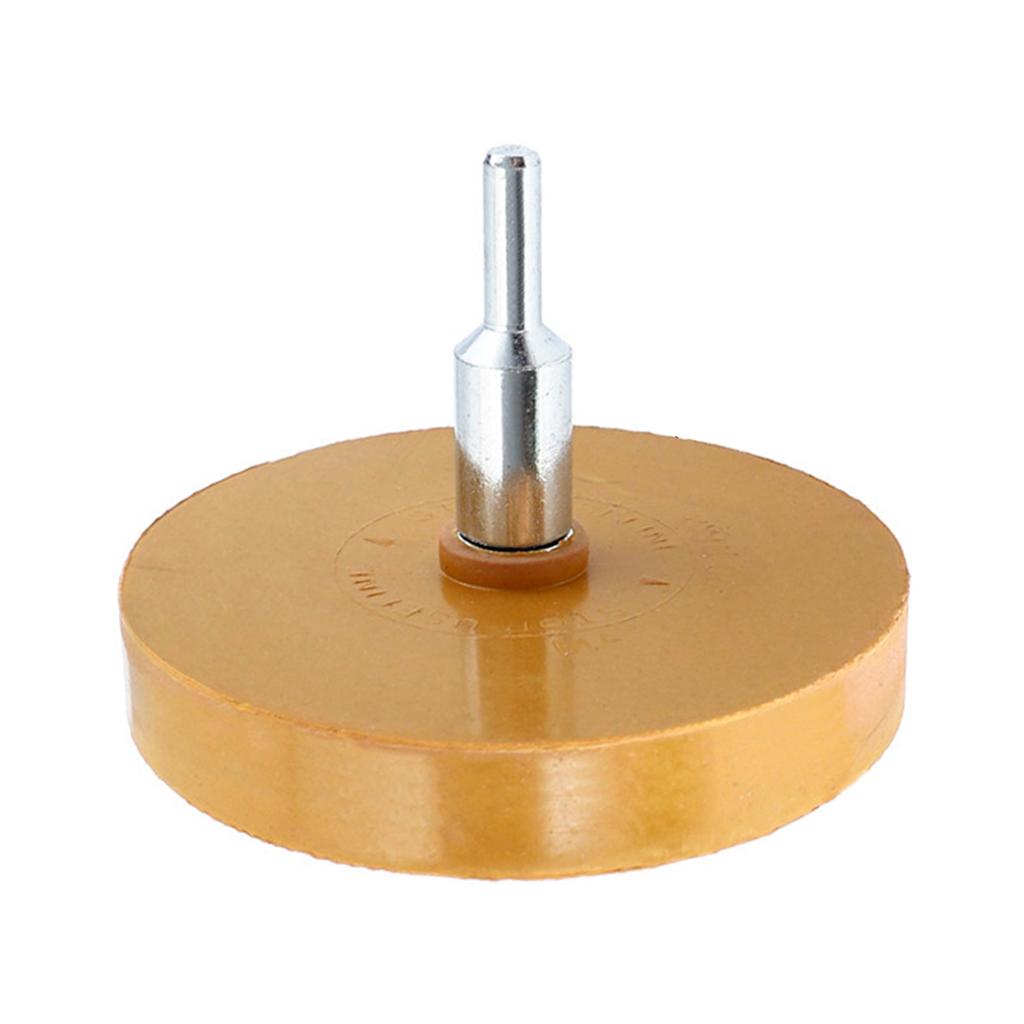 88mm Rubber Eraser Wheel Pad Practical Car Polish Auxiliary Tool Rubber Disk Decal Eraser Wheel Car Sticker Remover Sign