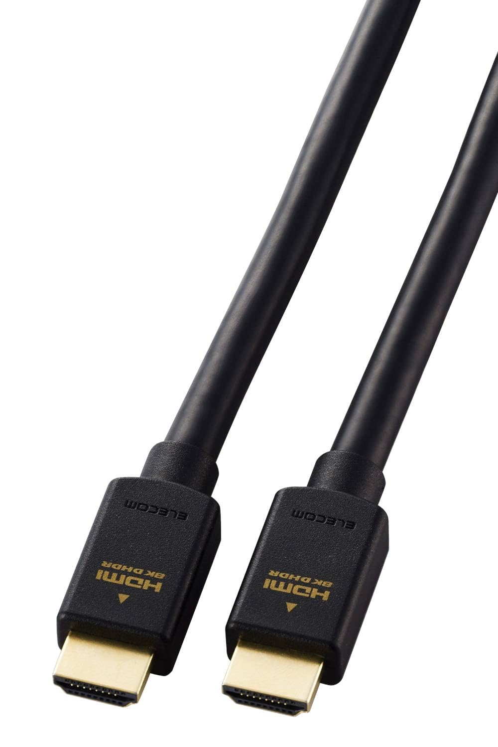 

ELECOM HDMI Cable 5m Ultra High Speed 48Gbps Ultra High Speed High Speed HDMI Cable Certified For Game Black 8K/60Hz 4K/120Hz [Ultra Product] TVs, чорний