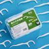 Cui Yun Dental Floss Sticks - 50-Count Box: Portable Oral Care with Interdental Plastic Toothpicks for Cleaning Teeth Gaps