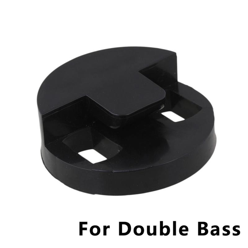 Round Rubber Two Holes Double Bass Cello Violoncello Mute Silencer for 4/4 or 3/4 Cello Violoncello