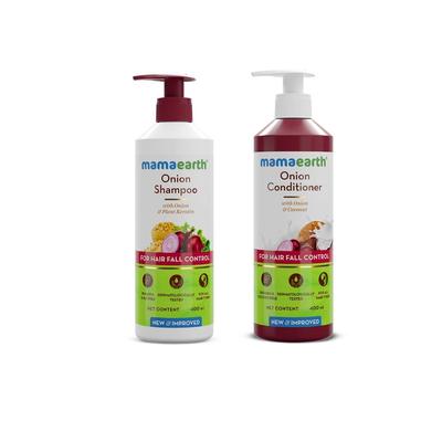 Haarausfall Kontroll Shampoo und Spülung Kombipackung je 400ml Für glattes, krausfreies Haar und reduzierten Haarausfall