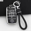 6 Buttons New Tpu Car Key Case Cover Fob For Kia New Sedona Grand Carnival Snugly Sorento L580 Kia Doule Carnival Accessories