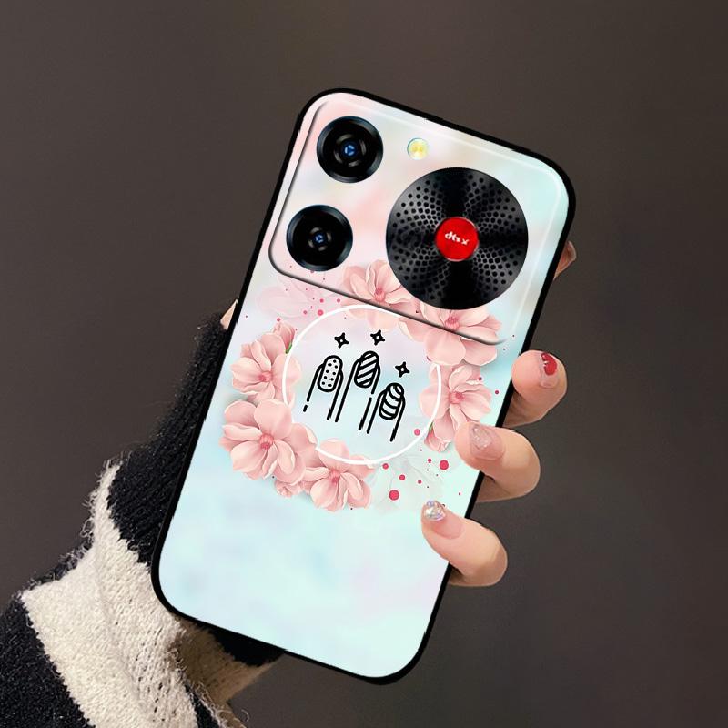 Для ZTE Nubia Music Чохол М'який Силіконовий TPU Захисний Чохол Для ZTE Nubia Music Задня Кришка Чохол для Телефона Ударостійкий Задній Fundas