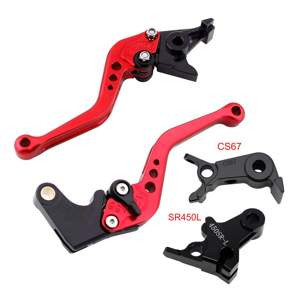 NEW Short Clutch Brake Lever fit for VOGE DS900X 900DSX 2024-2026 Red