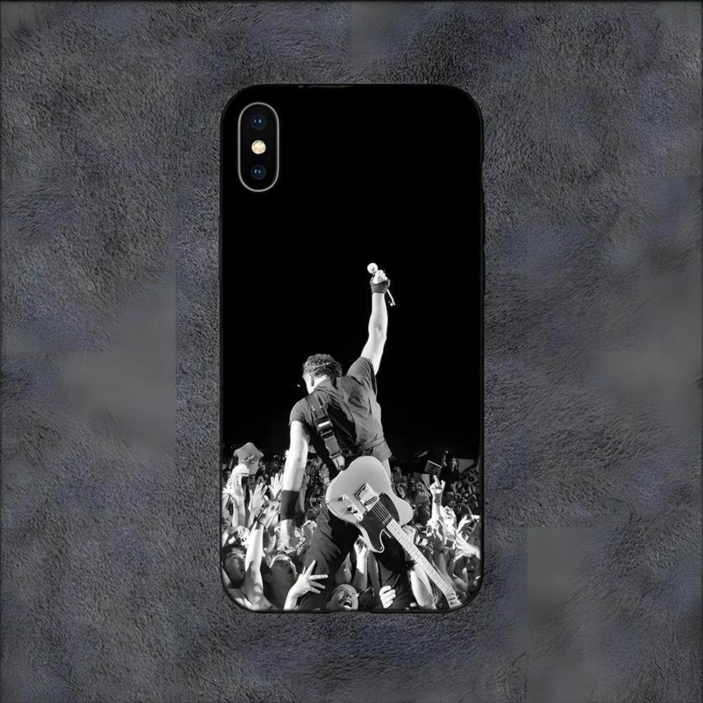 Bruce Springsteen Phone Case For Samsung S21,S22,S23,S30,Ultra,S20,S30,Plus,S21 Fe,10,9,5G Silicone Cover