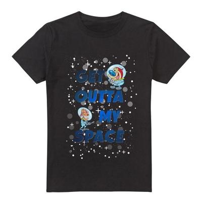 Ren & Stimpy Mens Get Outta My Space T-Shirt