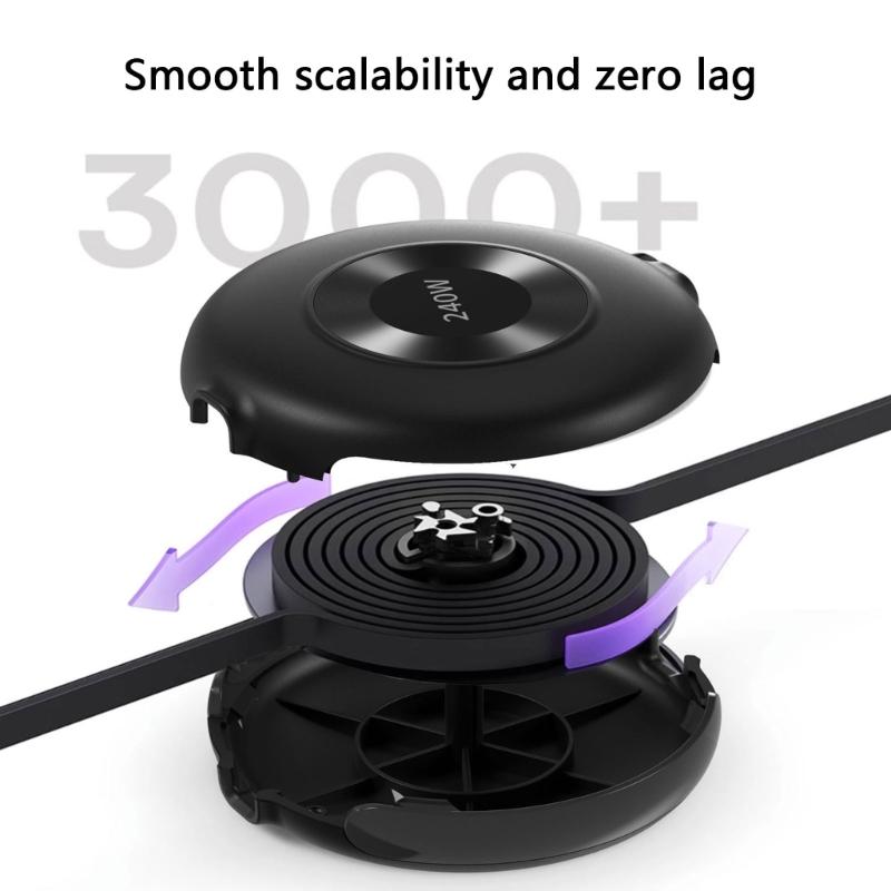 High Power 240W USB C To C Cord Retractable for Phone Game Controller Quick Charging Syncing Efficient Data Transmission