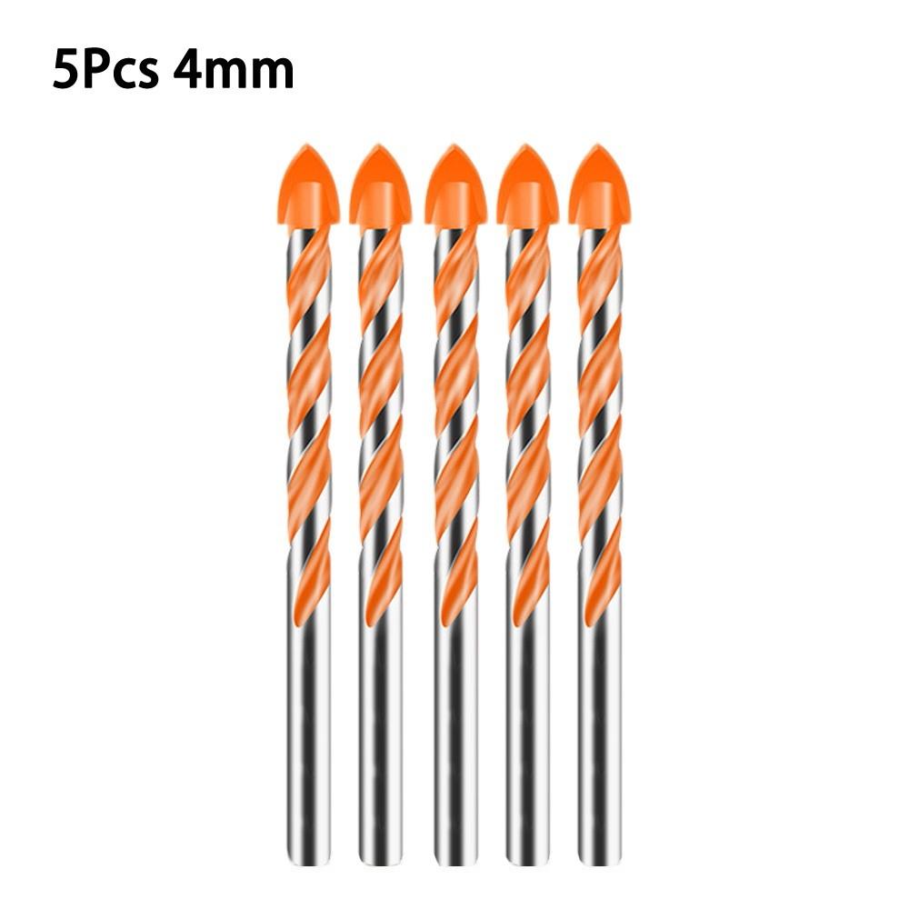 Premium Carbide Triangle Drill Bits for Glass Tile and Ceramic Set of 5
