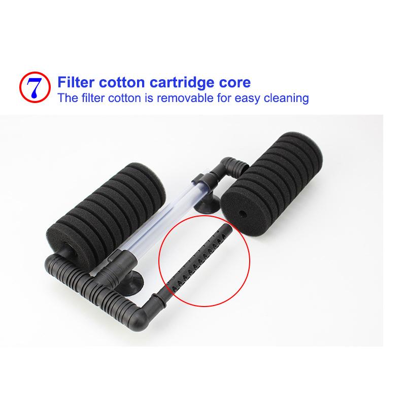 Aquarium Silent Filter Sponge For Fish Tank Air Pump Skimmer Biochemical Sponge Filter Aquarium Bio Filter Aquarium Practical