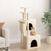 Scratching Post with Sisal Scratching Posts Cream 122 Cm