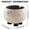 Ciotola per Filati in Ceramica a Forma di Pecora Portacimbali di Lana per Lavori a Maglia Uncinetto Organizzatore per Cucito Domestico Decorazione