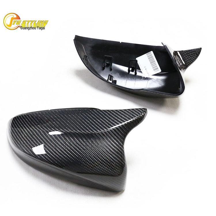 Carbon Fiber Replacement Rearview Mirror Cover for Volkswagen Golf 6, Touran, Bora, New Lingyu