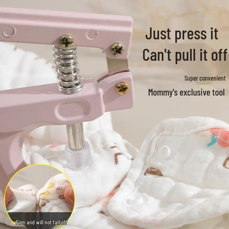 Κουμπώματα Κουμπωτά για Μωρά: Κρυφά Κουμπώματα Κλιπ Χωρίς Ράψιμο για Παιδικά Ρούχα