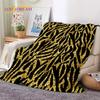 3D Colorful Zebra Stripe Leopard Tiger Soft Flannel Blanket for Bed Bedroom Sofa Picnic,Throw Blanket for Cover Outdoor Nap gift