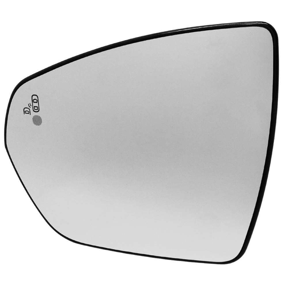 Peugeot 3008 5008 Citroen C5 Aircross Left Mirror Insert 2017-2024 + Bsm