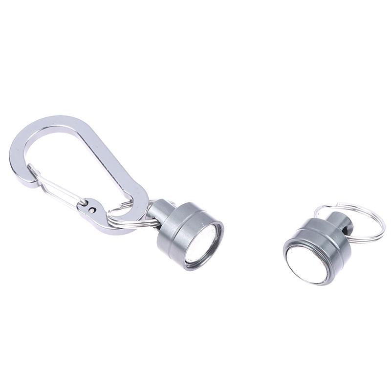 Fishing Hanging Buckle Magnetic Buckle With Keychain Carabiner Anti-Falling Fast Hanging Buckle Metal Strong Magnetic Buckle