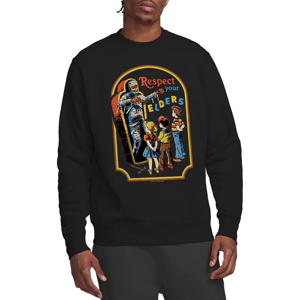 Steven Rhodes Unisex Adult Respect Your Elders Sweatshirt