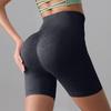 1011 summer new high waist hip lift fitness pants breathable women's sports abdominal cycling leggings three-point yoga shorts