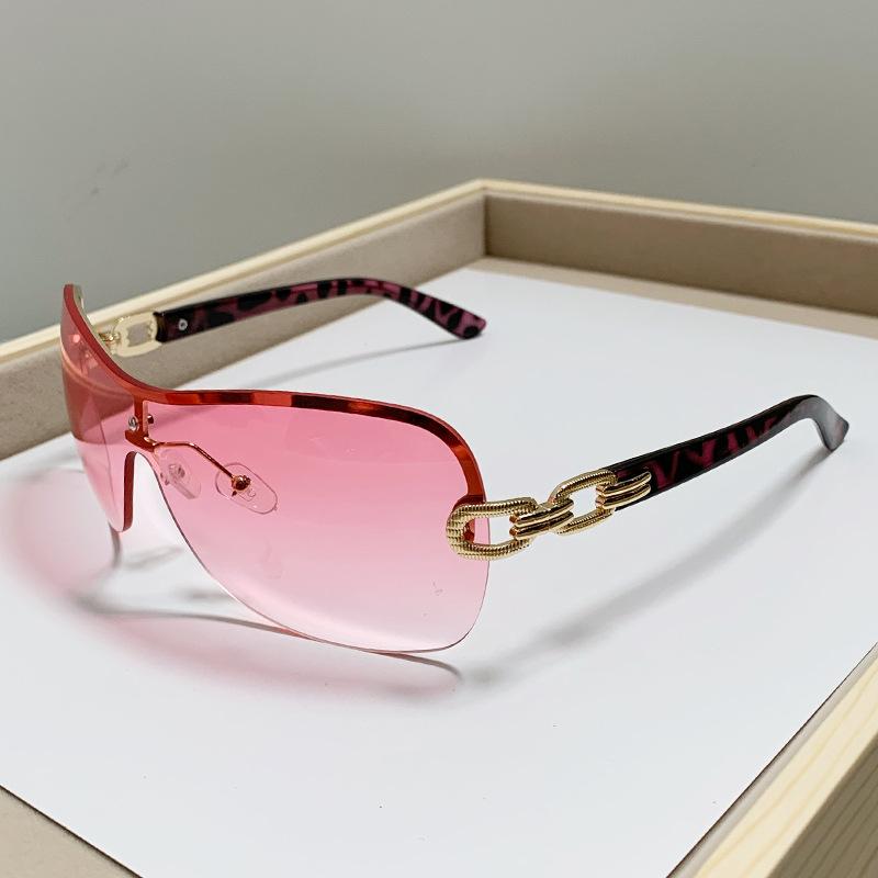 

New Sports Punk Sunglasses Women Luxury Brand Designer Sun Glasses Women Colorful Mirror Fashion Eyewear Uv400 As shown in the figu