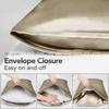 Simulated Silk Pillowcase Pillow Cover For Summer Cooling Standard Size Durability Easy Removal Pillow Sleeve