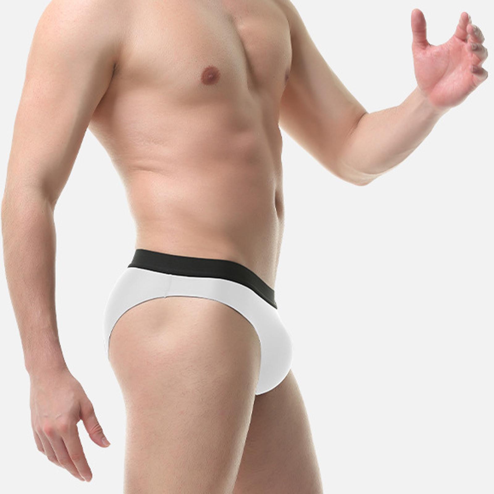 Мужское летнее прохладное мягкое удобное нижнее белье бесшовные дышащие ультратонкие — фото 5