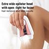 HATTEKER Epilator Hair Removal DeviceElectric Epilator for Women Arm Leg Armpit Bikini Shaver Trimmer Hair Removal