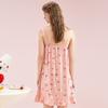 Fenteng [with breast pad 100% pure cotton] pure desire style suspender home short skirt, girls' nightgown dress, worn outside
