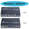 Multi-purpose VGA Video Switch Adapter Converter Box for PC Monitor Accessory 2 Ports Switcher Splitter for Home Device