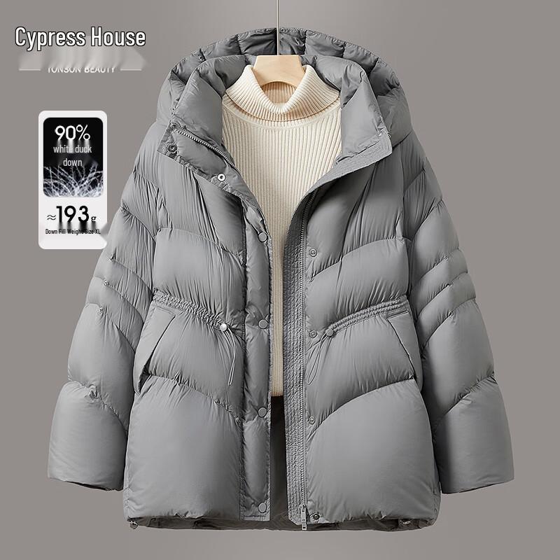 

Женский пуховик Sibaish с капюшоном, 90% пух XL