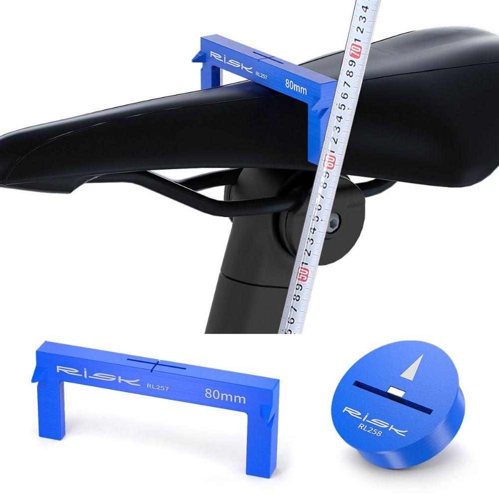 Impression 3D Coussin de Selle de Vélo Mesure de Hauteur Outil de Mesure de Distance de Hauteur de Vélo Équipe Cycliste