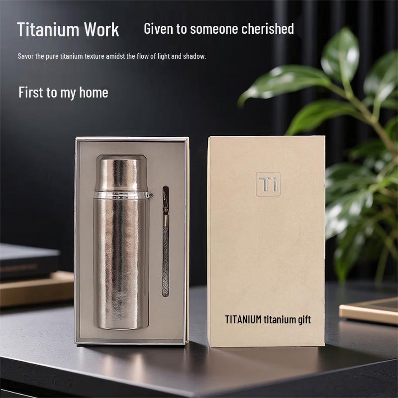 Chuwujia Pure Titanium Business Water Bottle