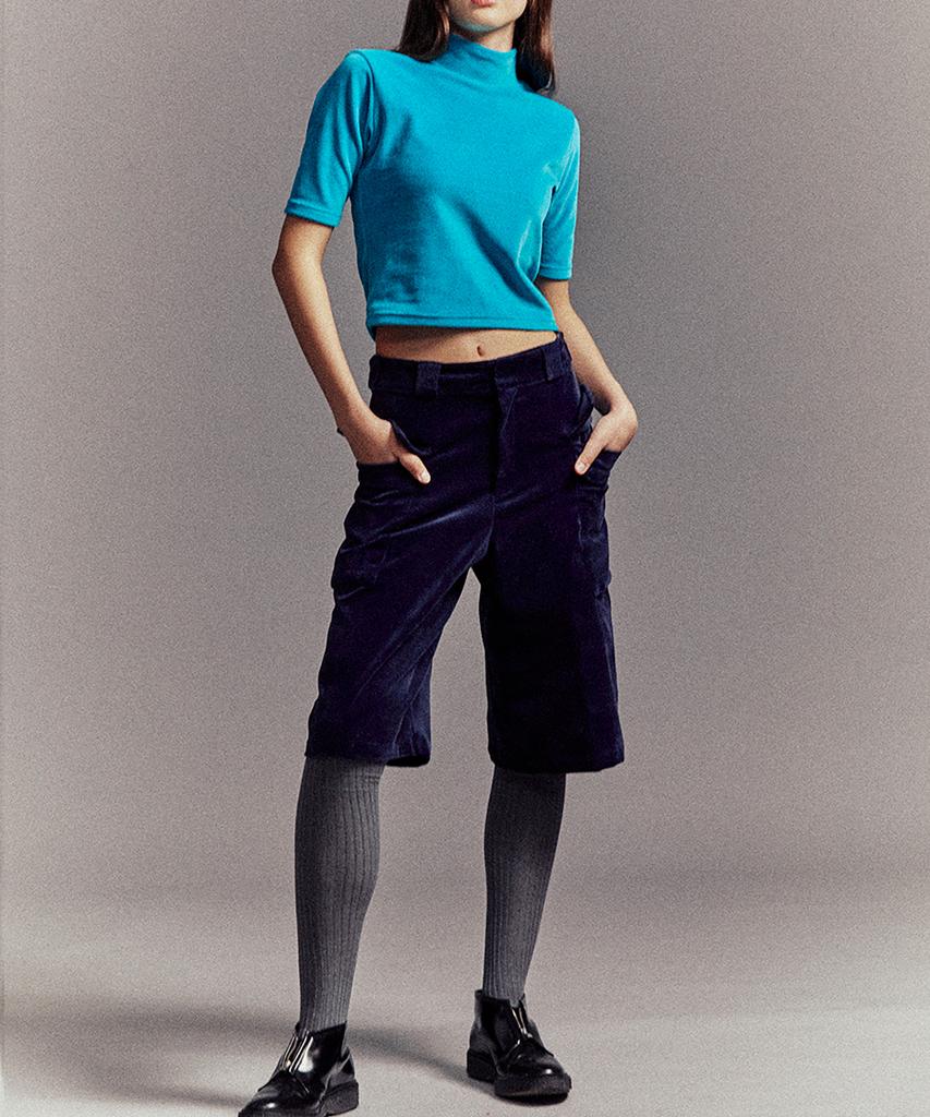 COCANCL Bermuda Pants/Navy