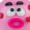 1/2/5Pcs Dog Face Squeeze Toy, Moldable Slow Rise Cartoon Expression Stress Ball, Relaxing Anxiety Relieving Face Fidget Toy for Home,