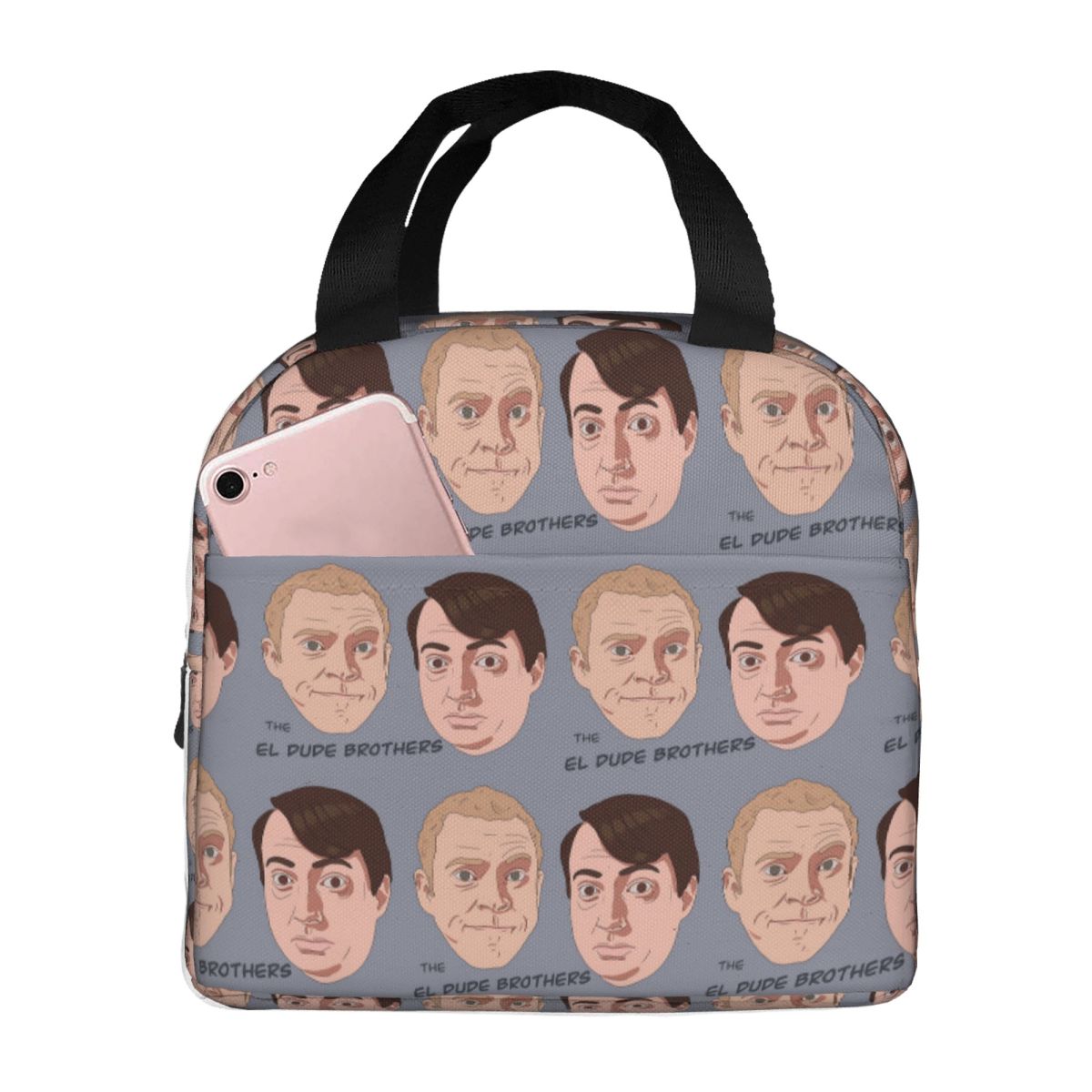 Peep Show Mark And Jez The El Dude Brothers Insulated Lunch Bag for Kids School Cooler Thermal Food Box Tote Lunch Boxes One Size