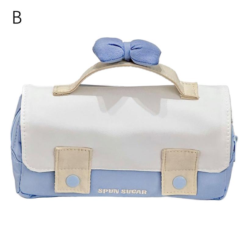 

Стильный студенческий пенал Высококачественная водонепроницаемая многофункциональная сумка для хранения Маленькая свежая коробка для девочки