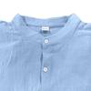 Men's  Fashion Loose Shirts  Linen Open  Breathable Solid Color Slim Fit Men Shirts