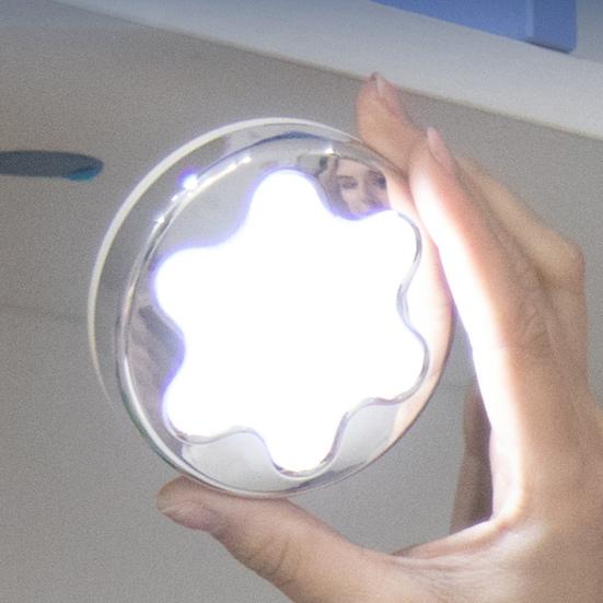 LED Night Lamp Battery Operated 120-Degree Sensing Angle Auto On/Off Super Bright Non-glaring Motion Sensor Light Wardrobe Closet LED Lamp