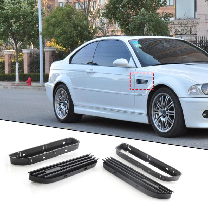 Perfect Match Compact Perfect Match Side Fender Vent Grille for BMW 3 Series M3 E46 2001-2006