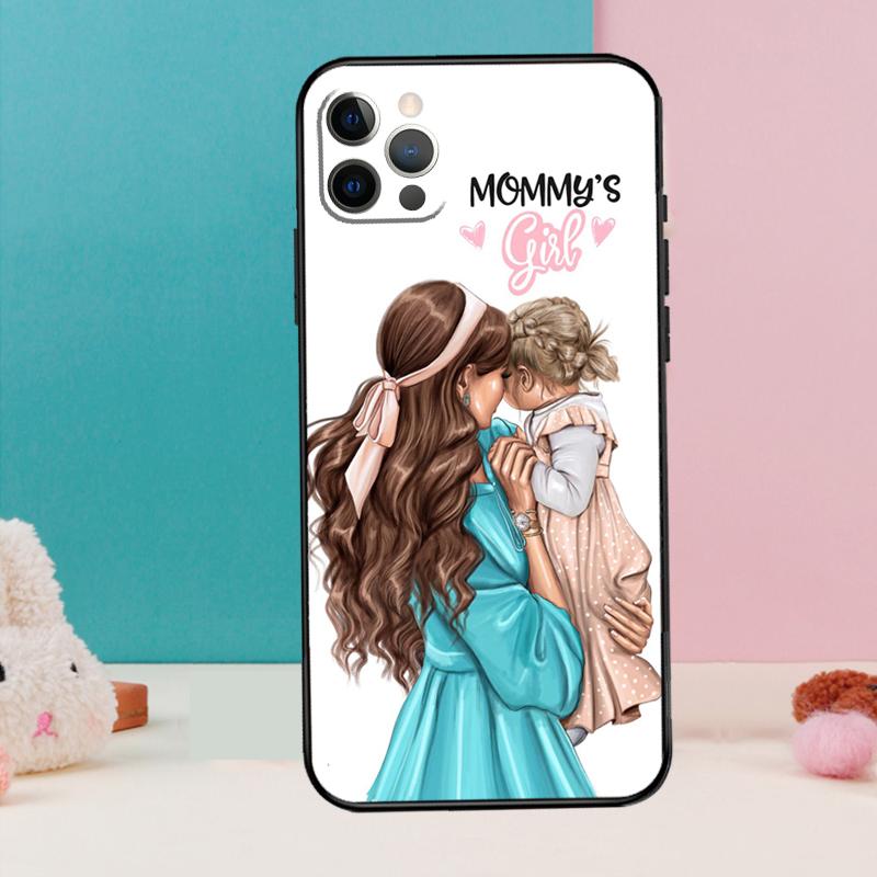 

SUPER MOM MOTHER MAMA CUTE BABY Phone Case For iPhone 17 Air 16 15 14 12 11 13 Pro Max 12 13 mini 15 16 Plus 16e Cover Coque iPhone 17 Pro