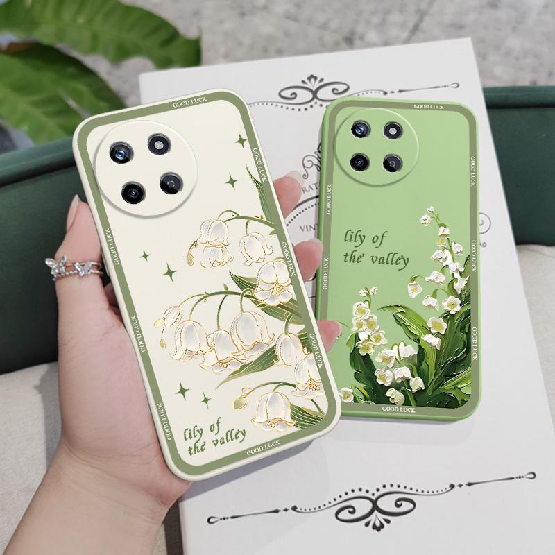 May Bells Phone Case For OPPO Realme 12 11 10 9 9i 8 8i 7 Pro Plus C35 C21Y C25Y C25 4G 5G Liquid Silicone Cover