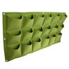 18  s Vertical Wall Outdoor Garden Plant Bags Planter Made of Felt,  Vertical Garden Bags Plants, Reusable Hanging Bag Wall Plant